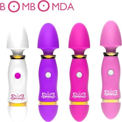Bombomda Adult erotic sex products new mini AV stick 12 frequency vibration female masturbation device massage stick