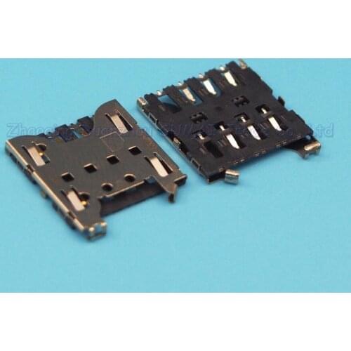 10pcs/lot Sim Card Slot Card holder For Blackberry Q10 Z10 E0168 SIM Card Slot free shipping