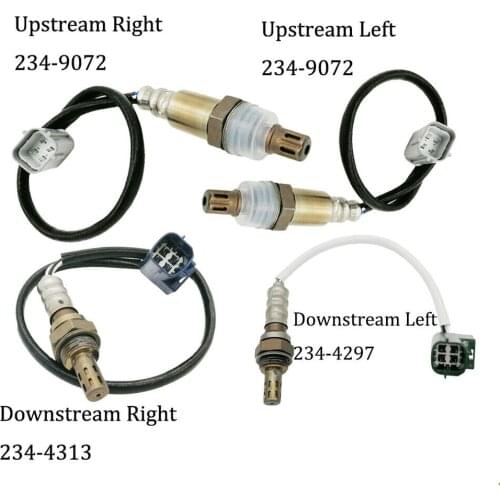 TIANBANG 4pcs Upstream+Downstream Oxygen Sensor 234-9072 234-4297 234-4313 SU11561 5S10108 For 2007 Nissan Pathfinder V6-4.0L
