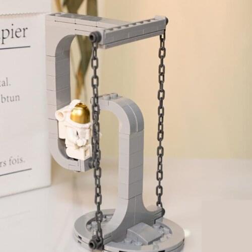 56pc Anti-Gravity Building Blocks Toys Tensegrity Sculptures Balance Toys