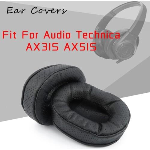 Ear Covers Earpads For Audio Technica AX3 AX5 AX3IS AX5IS ATH-AX3IS ATH-AX5IS Headphone Replacement Earpads Ear-cushions