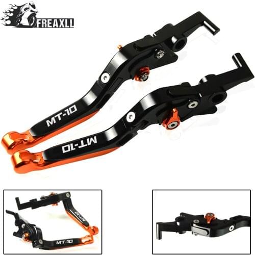 CNC Aluminum Motorcycle Motorbike Accessories Handlebar Grips Brake Clutch Lever For YAMAHA MT-10 MT10 MT 10 2016 - 2018 2019