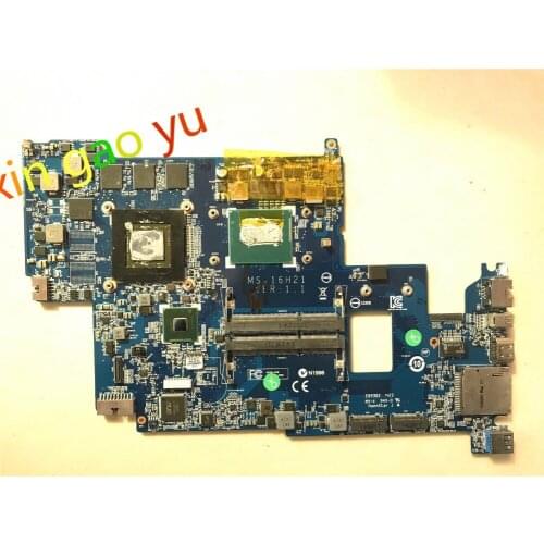 For MSI GS60 Laptop Motherboard With CPU SR1PX i7-4710HQ P/N MS-16H21 Ver 1.1 Video Card GTX860M 3GB DDR3