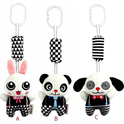 Newborn Infant Toddler Baby Toys Gift Set Plush Rattles Rings and Crinkle Soft Cloth Book Flashcard