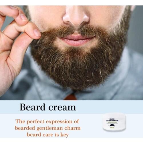 Mens Beard Cream Moisturizing Care Beard Balm For Men Natural Organic Beard Care Wax Beard Styling Moisturizing Grow TSLM1