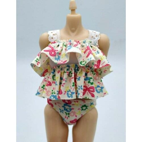 1/6 Scale Lovely Bikini Dress Summer Clothing Set for 12in Phicen Body Model Toy