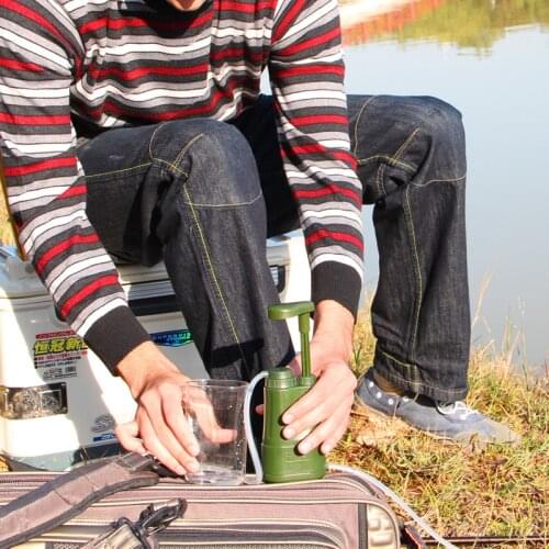 Miniwell Outdoor Sport Pumping Water Filter Survival Adventures Gear Emergency Rescue