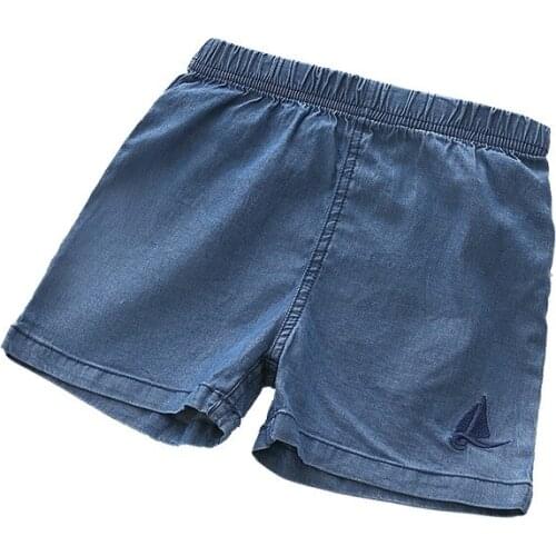 NEW Summer Fashion Girls Soft Denim Pocket Short Jeans Pants Baby Casual Trousers Kids Shorts Childrens Clothing
