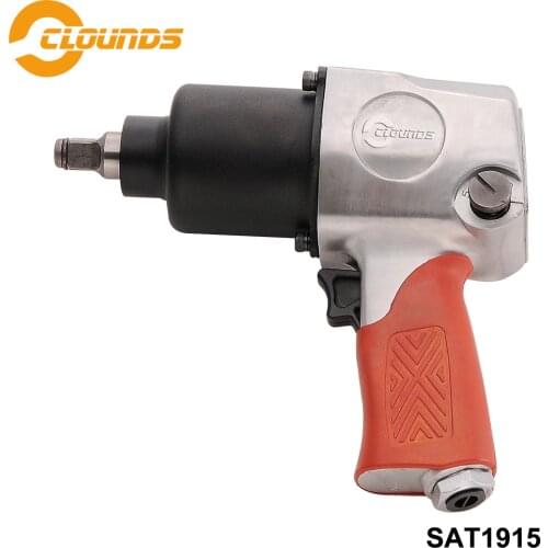 SAT1915 1/2" Drive Pneumatic Air Impact Wrench Tool For Car Wheel Repairing 1/2" Impact Wrench
