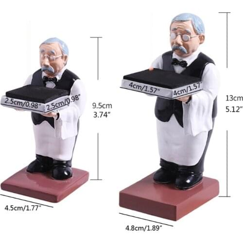 Old Butler Man Watch Stand Old Man Ring Stand Glasses Holder Watch Storage Table F3MD