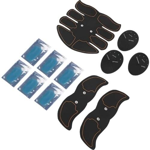 Abs Stimulator Muscle Toner Abdominal Toning Belt for Abdomen Arm Leg Home Office Exercise Fitness Training Gear