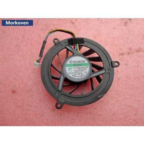 FORCECON DFS541305MH0T F7B1 LAPTOP CPU FAN FOR DELL Studio 1535 1536 1537 1555 1556 1558 PP33L PP33 COOLING FAN M140C