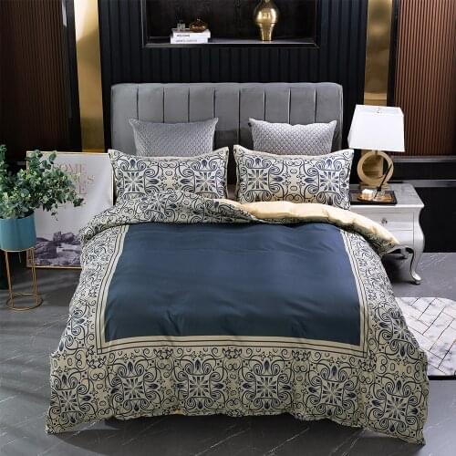 Fanaijia 3d Print Bedding Set King Size Boho Duvet Cover Set Pillowcase Queen Size European Style Bed Comforter Set