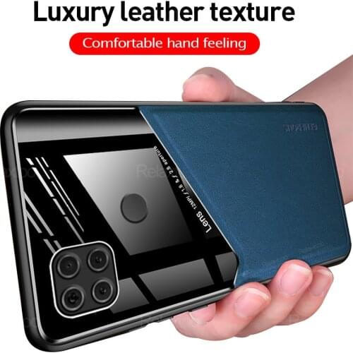 Leather Texture Matte Case For Xiaomi Redmi 9C 9A Note 9S 8 9 Pro 8A Not Nota 7 Note9 S redmi9 C A Camera Shockproof Cover Coque