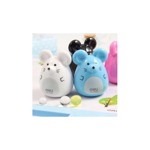 Cute Cartoon Mouse Manual Pencil Sharpener For Kids Kawaii Stationery School Accessories