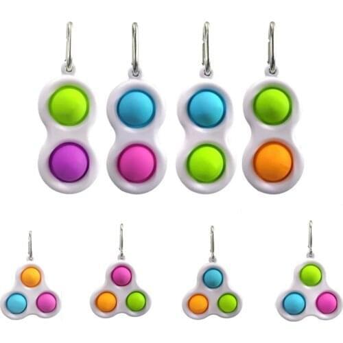 New Fidget Simple Dimple Toy Fat Brain Toys Stress Relief Hand Fidget Toys For Kids Adults Early Educational Autism Special Need