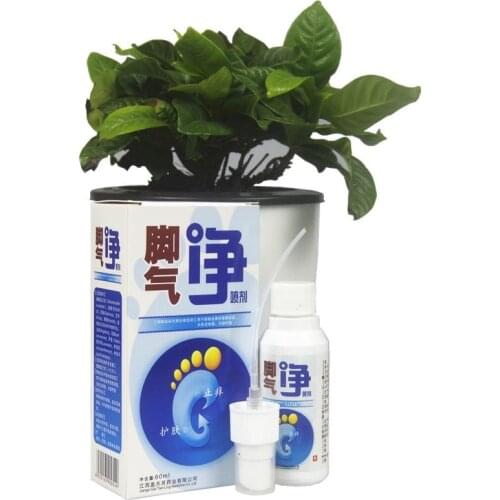 Cleansing sweaty feet, itchy feet, soaking feet, smelly beriberi, rotten feet, antibacterial 1pc athletes foot spray 60ml