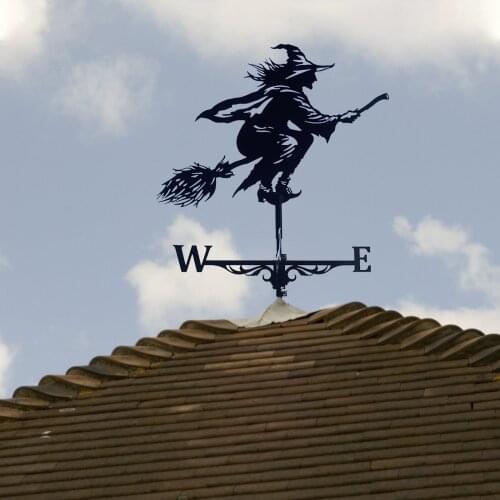 Stainless Steel Weather Vane Wind Direction Outdoor Garden Stake Farm Roof Mount ind Direction Indicator Kit Decor Wind Speed
