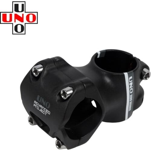 UNO Aluminum Alloy mtb Bike Handlebar Stem 0 degree 35/45mm Road Bike Stem Bicycle Stem 31.8mm Ultralight Short mtb Stem