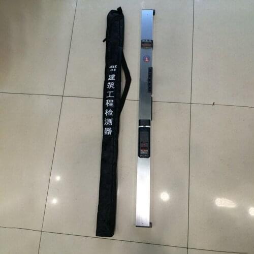 JZC-D 1 meter Construction Engineering Detector Horizontal Vertical Ruler Engineering Inspection Ruler Measuring Instrument
