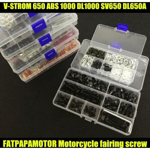 Universal Motorcycle Fairing Bolts Screw Moto Spring Bolts For SUZUKI V-STROM 650 ABS 1000 DL1000 SV650 DL650A