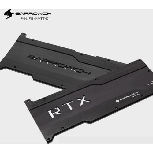 Barrow Aluminum alloy Backplate use for NVIDIA RTX 2080Ti Founders Edition Block/ 5mm Thickness