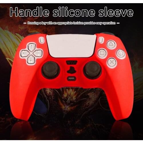 Electronic Machine Accessories Silicone Gamepad Protective Cover Case for SONY PS5 Game Controller Skin Guard