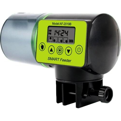 Automatic Fish Feeder Digital Fish Tank Aquarium Electrical Plastic Timer Feeder Food Feeding Dispenser Tool Fish Feeder