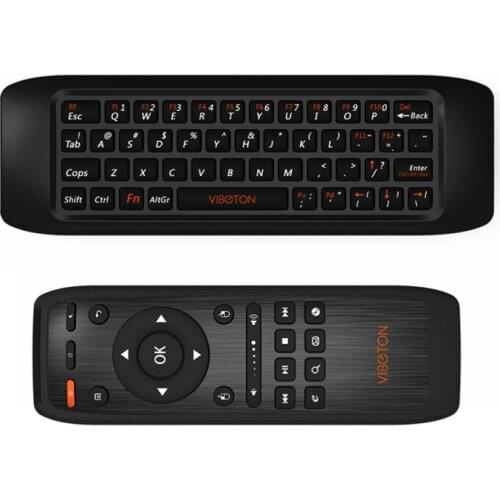 Viboton 2.4G Fly Air Mouse Raspberry Pi 3 Wireless Keyboard Remote Control Learning Keyboard Combo For Android Smart Tv Box Comp