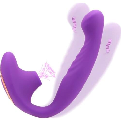 Dildo Sucking Vibrators Oral Sex Clitoris Stimulation Vagina Vibrator Female Masturbation Sex Toys For Woman Adult Products