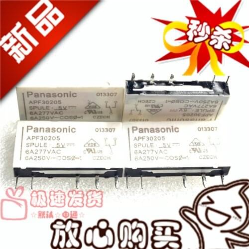 Brand New Spot Apf30205 Delivery 6A 5vdc Vertical 5-Leg Relay Spot