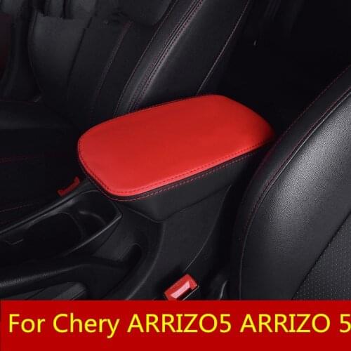 Armrest box set modified central hand-held box holster armrest cover decoration car Accessories For Chery ARRIZO5 ARRIZO 5