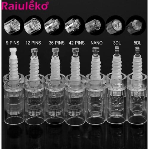Micro Needling Nano Needles Bayonet Screw Port Microneedles MYM Cartridge for Dr.pen Tattoo Needles Eyebrow Eyeliner Makeup