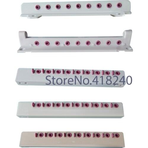 Thread Through Computer Embroidery Machine Parts Nine Needle Plastic (beige, white) 9 Line Upper Middle Lower