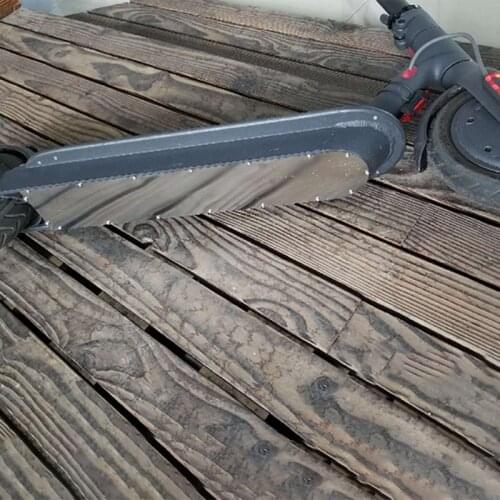 For Xiaomi M365/Pro Scooter Bottom Battery Cover Anti-Collision Non-Slip Plate Guard Chassis Stainless Armor Safer Scooter Parts