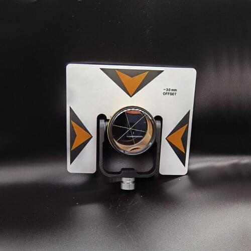 New Single Prism For Total Stations Surveying Constant -30/0mm
