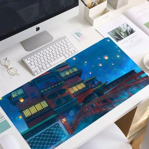 New Anime Spirited Away Office Mice Mouse Pad Mat Carpet Gamer Soft Mouse Pad Large Mouse Pad Keyboards mouse pad manga carpet