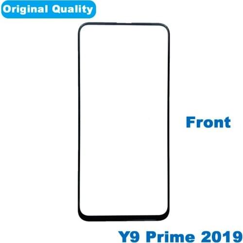10PCS For Y9 Prime (2019) STK-L21 STK-L22 STK-LX3 Front Touch Screen Glass Outer Lens 6.59"For Huawei P Smart Z Replacement LCD