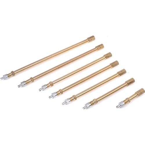 1 Pc 7Styles Car Auto Truck Brass Wheel Tire Valve Cap Tyre Stem Extension Pole Extender