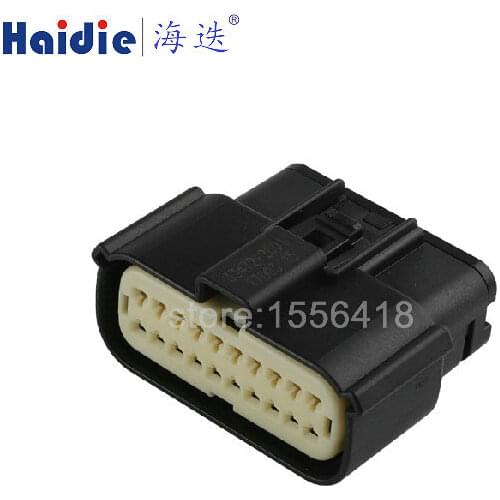 1sets 20pin molex auto electric seled 334722001 wire harness plug waterproof connector 33472-2001