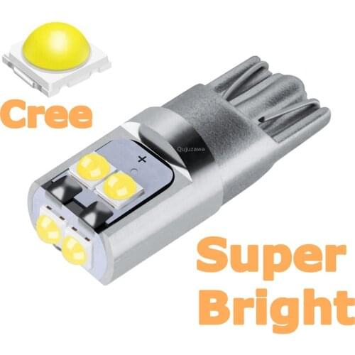 1PCS New T10 W5W High Quality Super Bright LED Auto Wedge Parking Bulbs Interior Reading Dome Lamp WY5W 2825 Car Turn Side Light