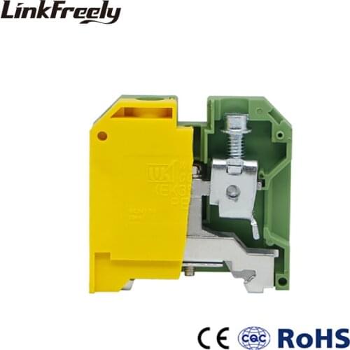 10PCS EK35/35 Electrical Cable Wire Connector Terminals Ground Screw Terminal Block Wiring Connection Terminator Wire Joint