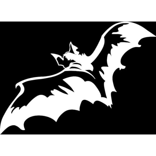 15*10.9cm Flying Bat - Vampire - Car Bumper Laptop Window Vinyl Decal Sticker Vinyl Hobby Car Bumper Sticker