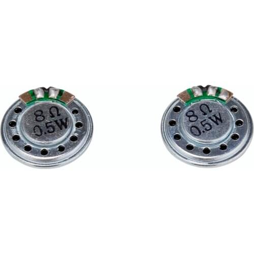 2PCS/lot 40/20mm 8Ohm 0.5W Audio Speaker Stereo Woofer Loudspeaker Trumpet Horn Buzzer DIY Electronic Accessories