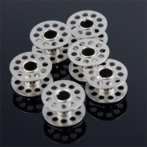 25PCS Metal Bobbins Spool Sewing Craft Tool Stainless Steel Sewing Machine Bobbins Spool For Brother For Singer High Quality NEW