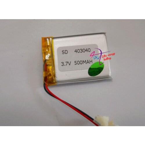 Best battery brand 3.7V 500 mAh Rechargeable Polymer Lithium battery for GPS Bluetooth Headset Mp3 Mp4 Mobiles Backup power