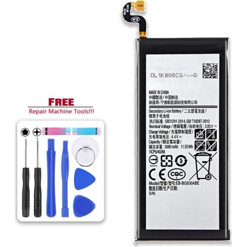 Battery EB-BG930ABE for Samsung Galaxy S7 SM-G930 G930A G930K G930F G930FD G930R6 G930T G930W8 Mobile Phone Battery