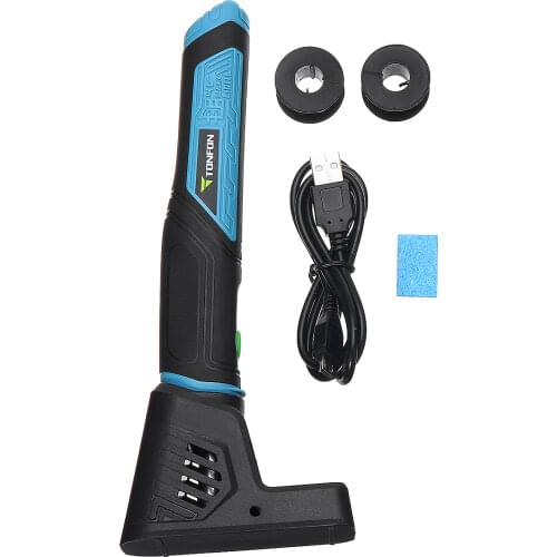TONFON 450C 8W Cordless Electric Solder Iron Wireless Charging Soldering Iron Rechargeable Lithium Battery