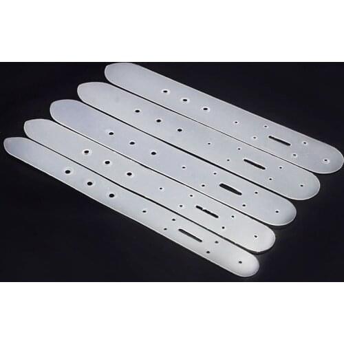 1-5Pcs DIY Leather Making Accessories Tool Positioning PVC Belt Template Transparent Hole Punch Belt Punch Pattern 2020NEW Hot