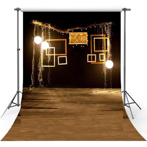 Avezano Backdrop Couple Our Love Is Art Light Frame Romantic Decoration Photography Background Photo Studio Photophone Photozone